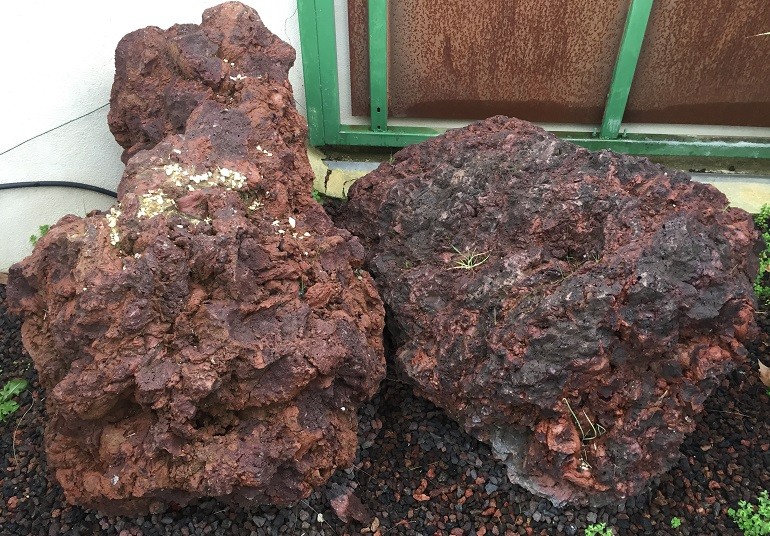 Pouzzolane rocher décoratif pour jardin